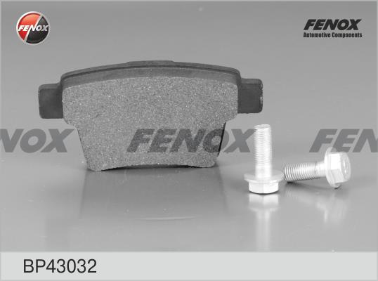 Fenox BP43032 Brake Pad Set, disc brake BP43032