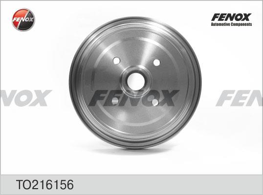 Fenox TO216156 Rear brake drum TO216156