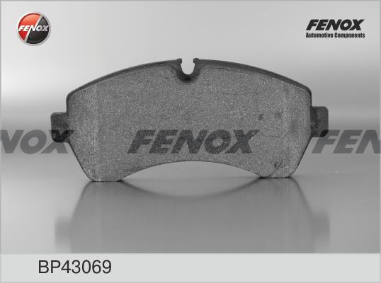 Fenox BP43069 Brake Pad Set, disc brake BP43069