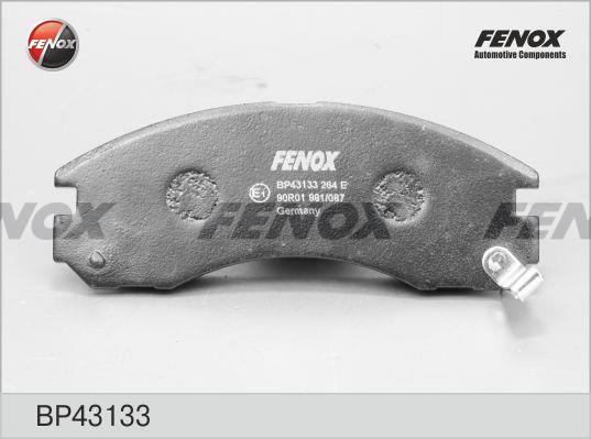 Fenox BP43133 Brake Pad Set, disc brake BP43133