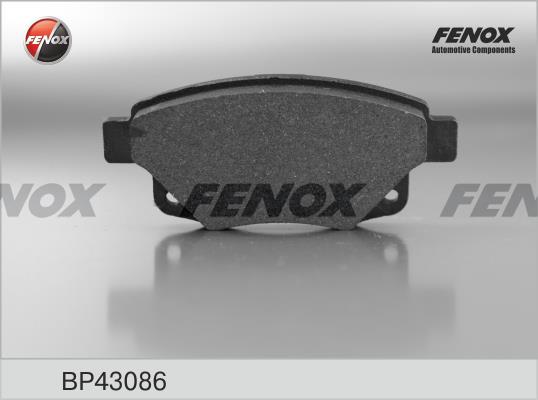 Fenox BP43086 Brake Pad Set, disc brake BP43086
