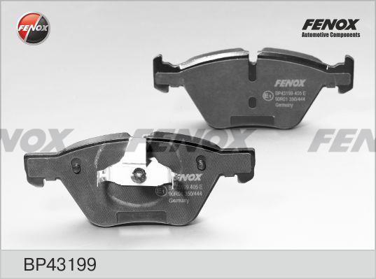Fenox BP43199 Brake Pad Set, disc brake BP43199