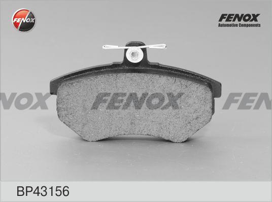 Fenox BP43156 Brake Pad Set, disc brake BP43156