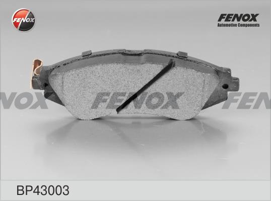 Fenox BP43003 Brake Pad Set, disc brake BP43003