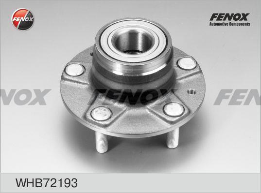Fenox WHB72193 Wheel hub with rear bearing WHB72193