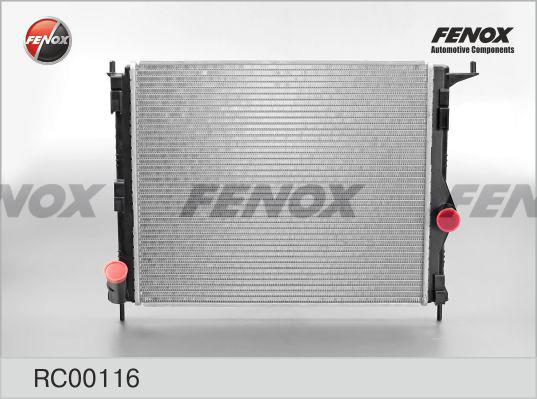 Fenox RC00116 Radiator, engine cooling RC00116