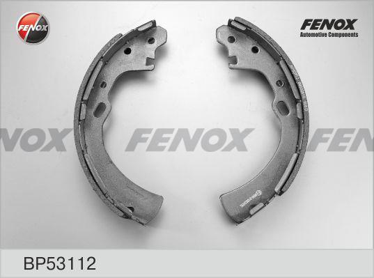 Fenox BP53112 Brake shoe set BP53112