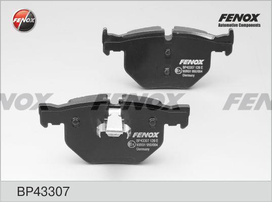 Fenox BP43307 Brake Pad Set, disc brake BP43307