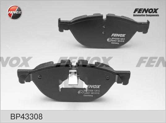 Fenox BP43308 Brake Pad Set, disc brake BP43308