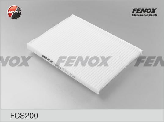 Fenox FCS200 Filter, interior air FCS200