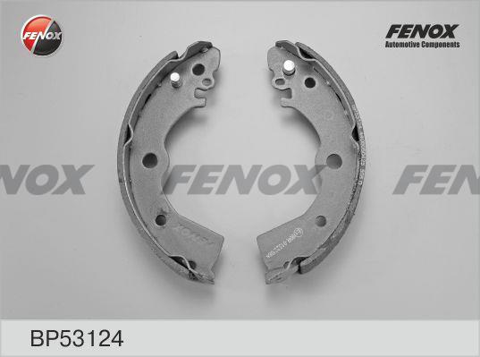 Fenox BP53124 Brake shoe set BP53124