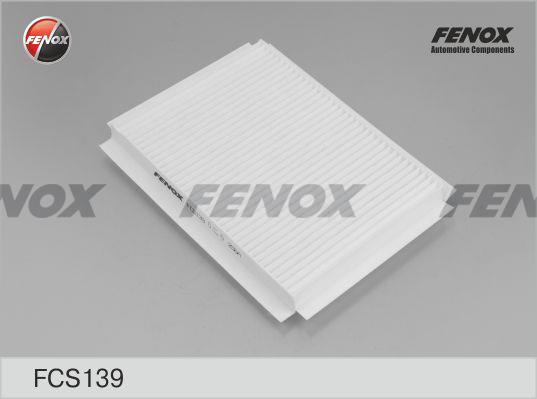Fenox FCS139 Filter, interior air FCS139