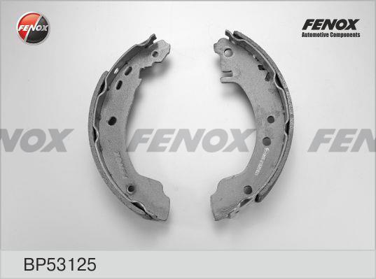 Fenox BP53125 Brake shoe set BP53125