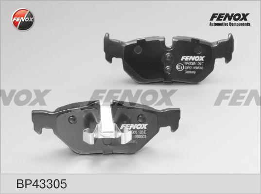 Fenox BP43305 Brake Pad Set, disc brake BP43305