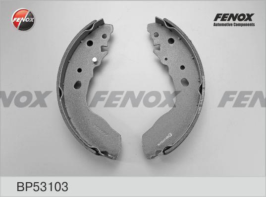 Fenox BP53103 Brake shoe set BP53103
