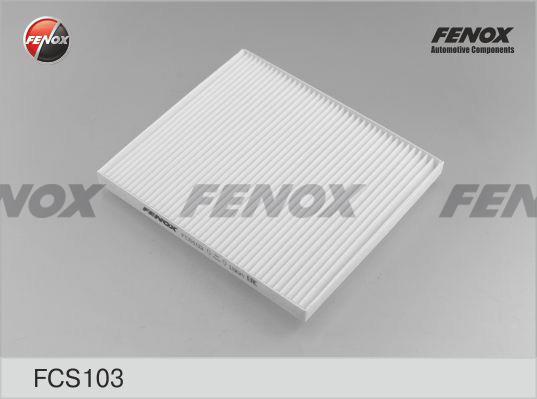 Fenox FCS103 Filter, interior air FCS103
