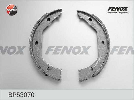 Fenox BP53070 Brake shoe set BP53070