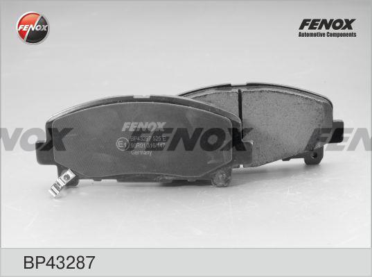 Fenox BP43287 Brake Pad Set, disc brake BP43287