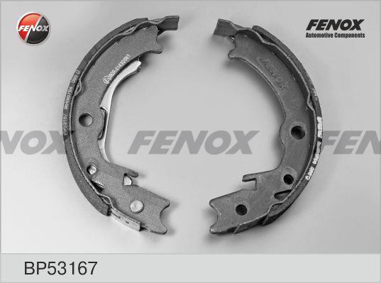 Fenox BP53167 Brake shoe set BP53167