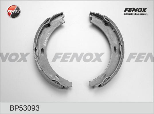 Fenox BP53093 Brake shoe set BP53093