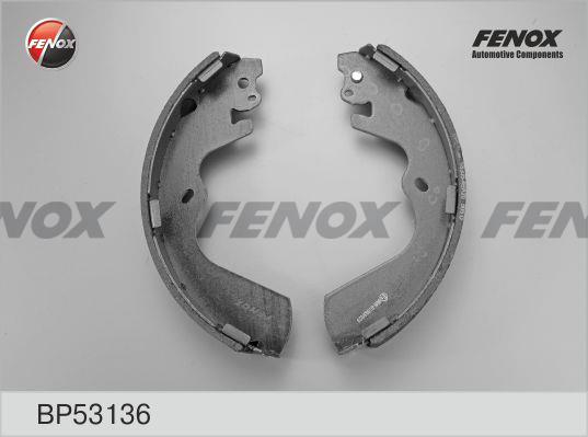 Fenox BP53136 Brake shoe set BP53136