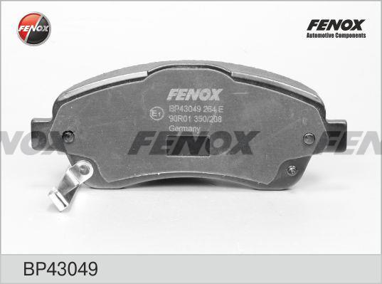 Fenox BP43049 Brake Pad Set, disc brake BP43049