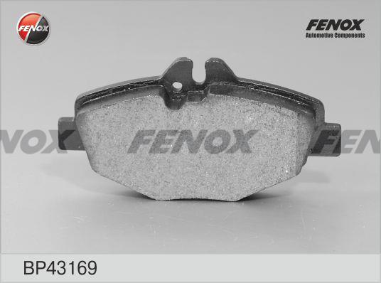 Fenox BP43169 Brake Pad Set, disc brake BP43169