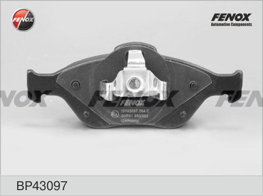 Fenox BP43097 Brake Pad Set, disc brake BP43097