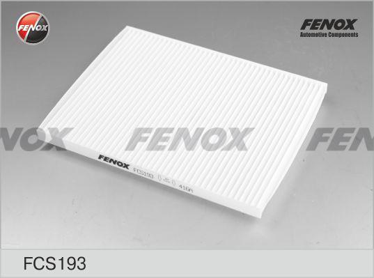 Fenox FCS193 Filter, interior air FCS193