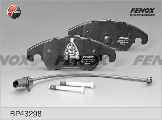 Fenox BP43298 Brake Pad Set, disc brake BP43298