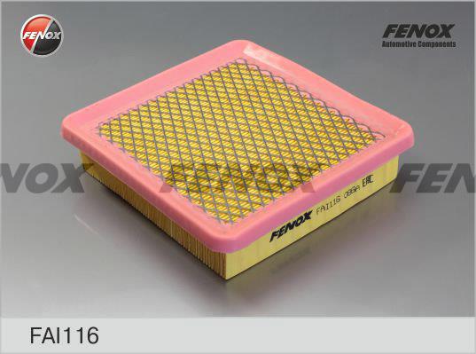 Fenox FAI116 Air filter FAI116