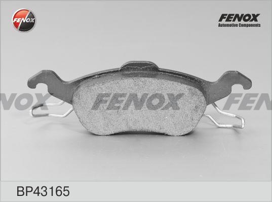 Fenox BP43165 Brake Pad Set, disc brake BP43165