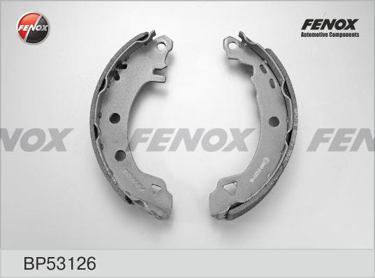 Fenox BP53126 Brake shoe set BP53126