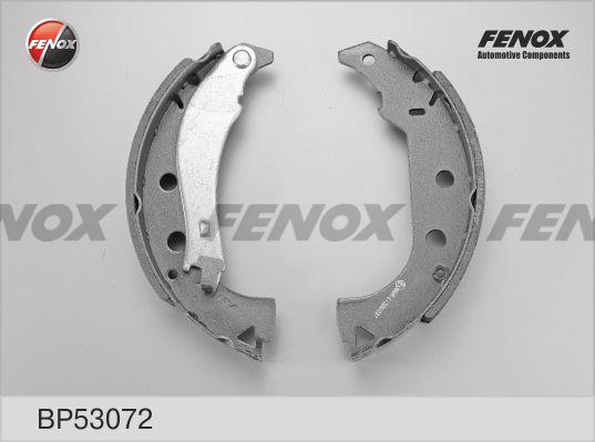 Fenox BP53072 Brake shoe set BP53072