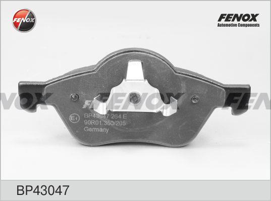Fenox BP43047 Brake Pad Set, disc brake BP43047