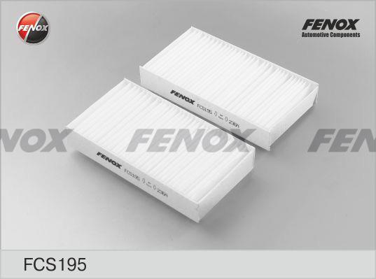 Fenox FCS195 Filter, interior air FCS195