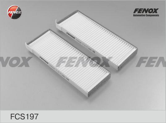 Fenox FCS197 Filter, interior air FCS197