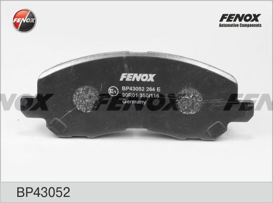 Fenox BP43052 Brake Pad Set, disc brake BP43052