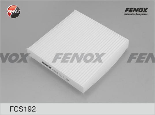 Fenox FCS192 Filter, interior air FCS192
