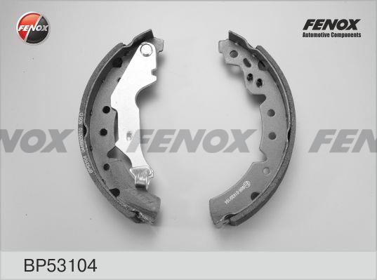 Fenox BP53104 Brake shoe set BP53104