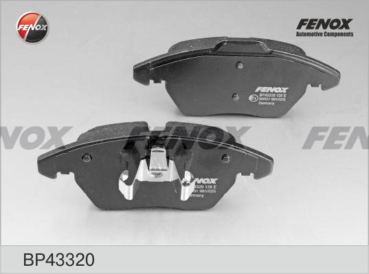 Fenox BP43320 Brake Pad Set, disc brake BP43320