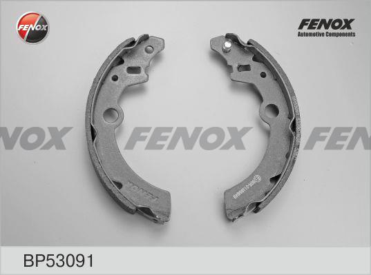 Fenox BP53091 Brake shoe set BP53091