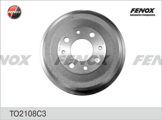 Fenox TO2108C3 Rear brake drum TO2108C3