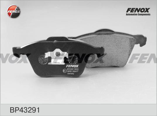 Fenox BP43291 Brake Pad Set, disc brake BP43291