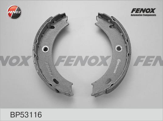 Fenox BP53116 Brake shoe set BP53116