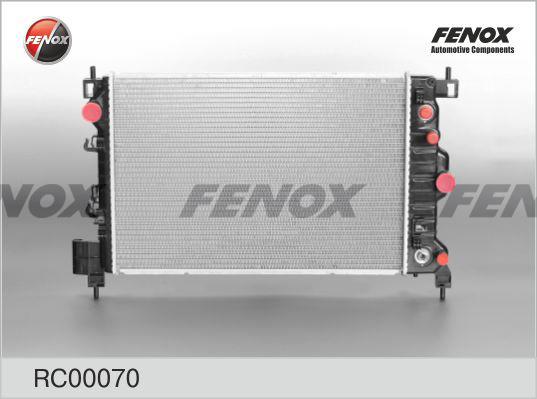 Fenox RC00070 Radiator, engine cooling RC00070