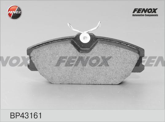 Fenox BP43161 Brake Pad Set, disc brake BP43161