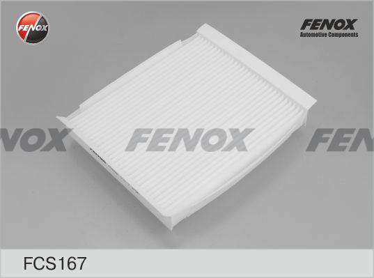 Fenox FCS167 Filter, interior air FCS167