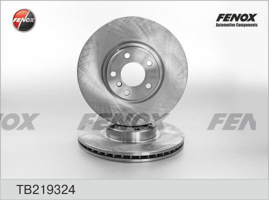 Fenox TB219324 Front brake disc ventilated TB219324