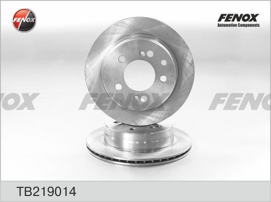 Fenox TB219014 Front brake disc ventilated TB219014